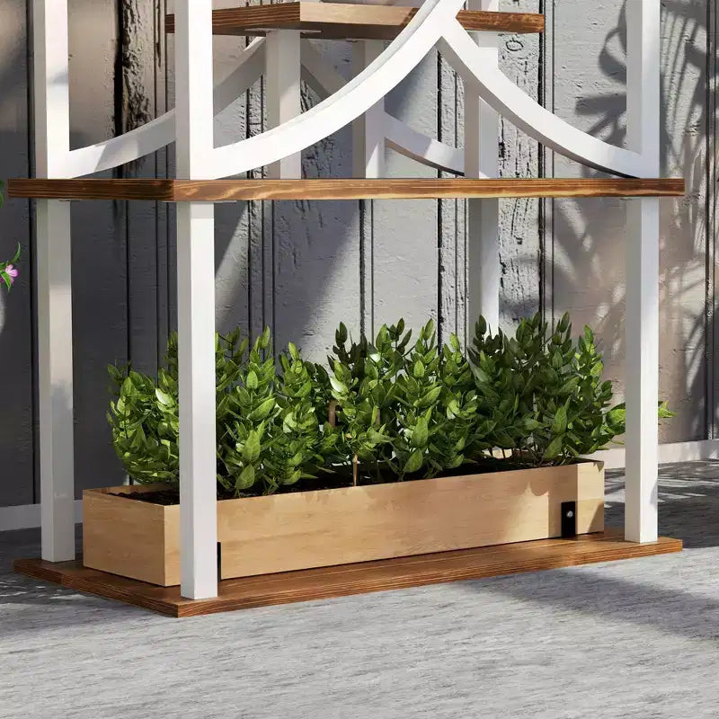 Support à plantes en escalier pour l'intérieur, étagère à plantes en S