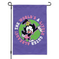 Animaniacs World's Cuter Garden Yard Flag with Pole Stand Holder