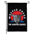 The Vampire Diaries Mystic Falls Logo Garden Yard Flag with Pole Stand Holder