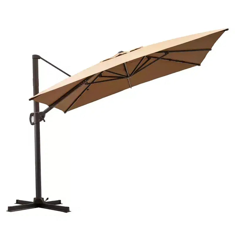 Parasol excentré en porte-à-faux