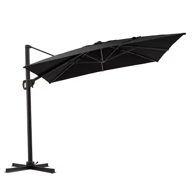 Parasol excentré en porte-à-faux