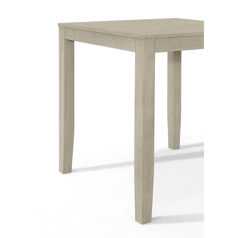 Table à manger hauteur comptoir aux lignes épurées