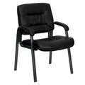 Fauteuil de salon exécutif avec cadre gris titane