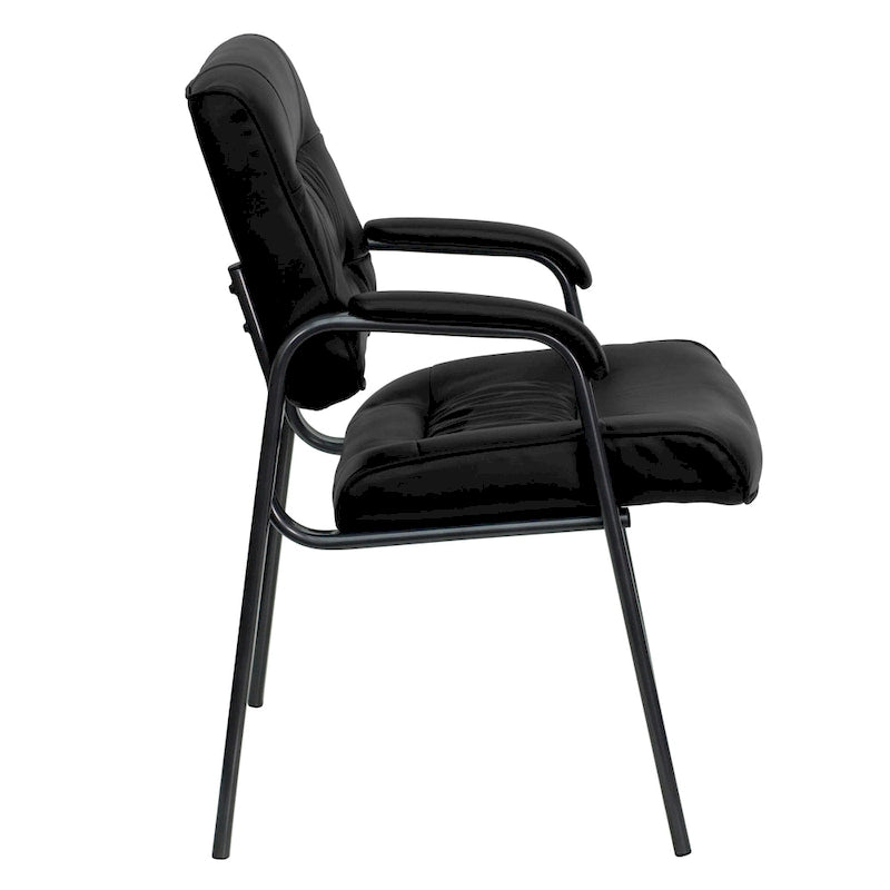 Fauteuil de salon exécutif avec cadre gris titane
