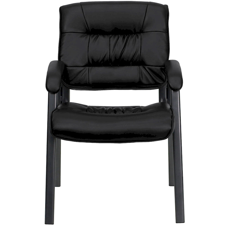 Fauteuil de salon exécutif avec cadre gris titane