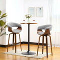 Tabouret de bar pivotant réglable en similicuir Table de pub